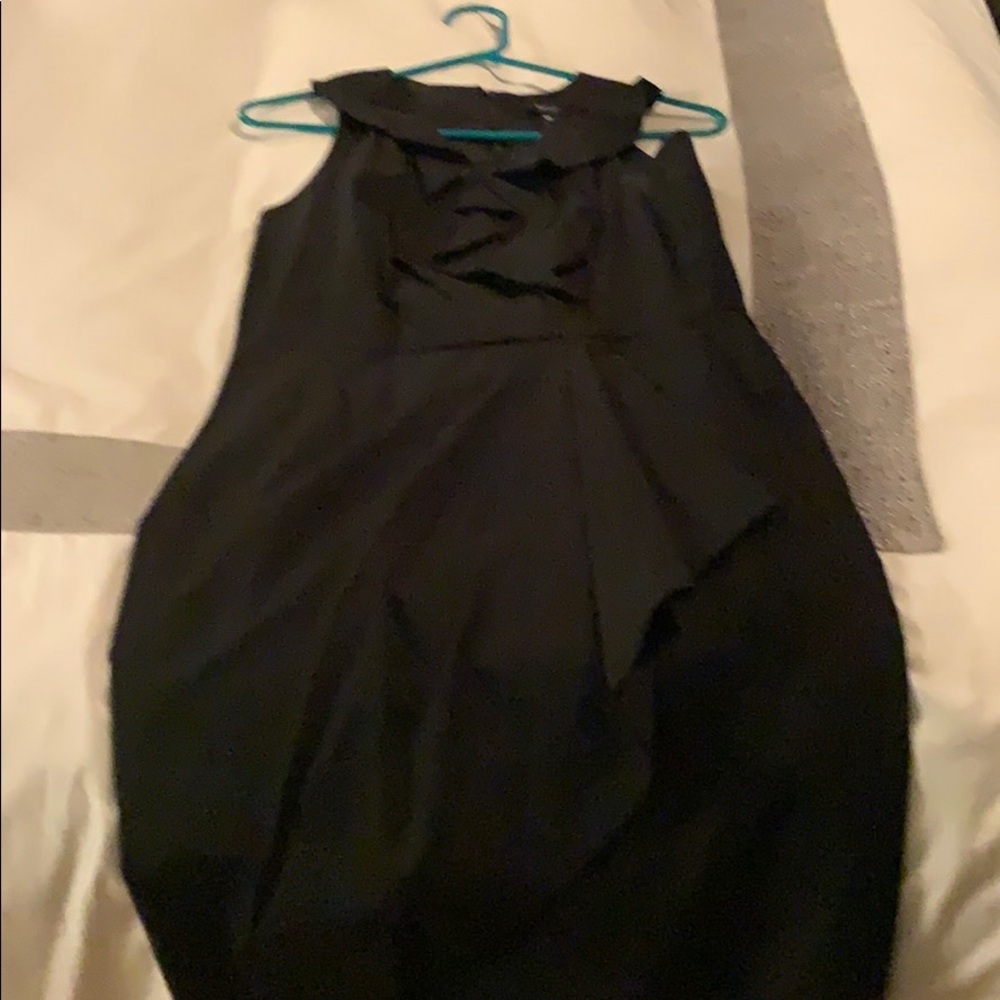Black kaki dress